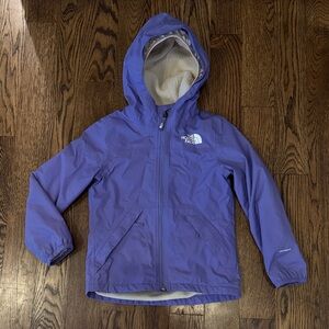 The North Face PurpleHooded Jacket size 6
